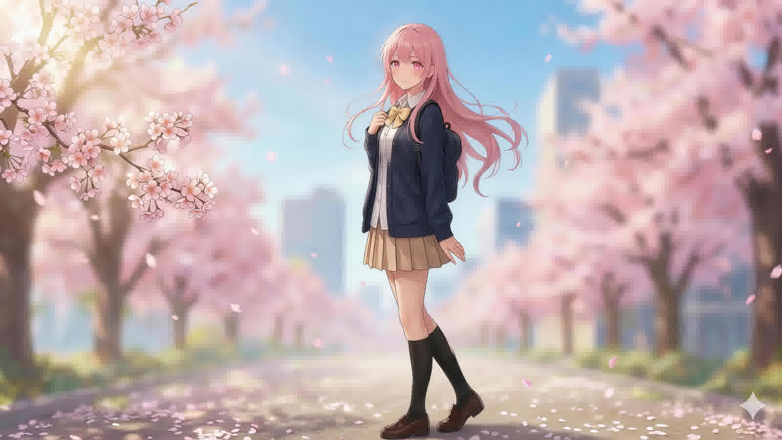 女主角小樱 — 角色立绘